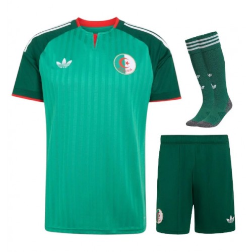 Algeria Vieraspaita Lapsille MM-kisat 2026 Lyhythihainen (+ Lyhyet housut)